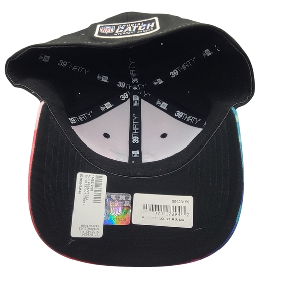 New Era Miami Dolphins "Crucial Catch" Flex Fit Hat Size Med/Large - Picture 7 of 8